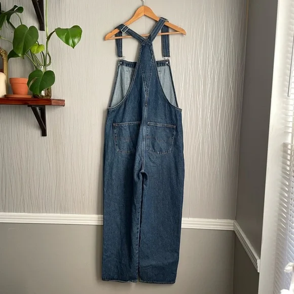 Levi's Women's Vintage Denim Jean Overalls Size Large - Picture 11 of 14